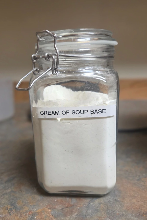 Cream of anything Dry Mix Recipe for meal prep and long term storage