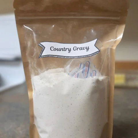 Homemade Country Gravy Dry Mix Pantry Recipe