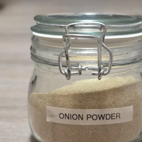 Homemade Dehydrated Onion Powder