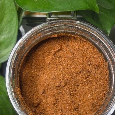 Homemade Seasoned Salt in an airtight container