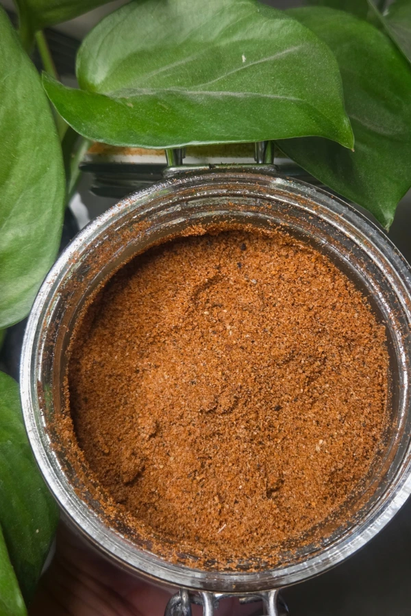 Homemade Seasoned Salt in an airtight container