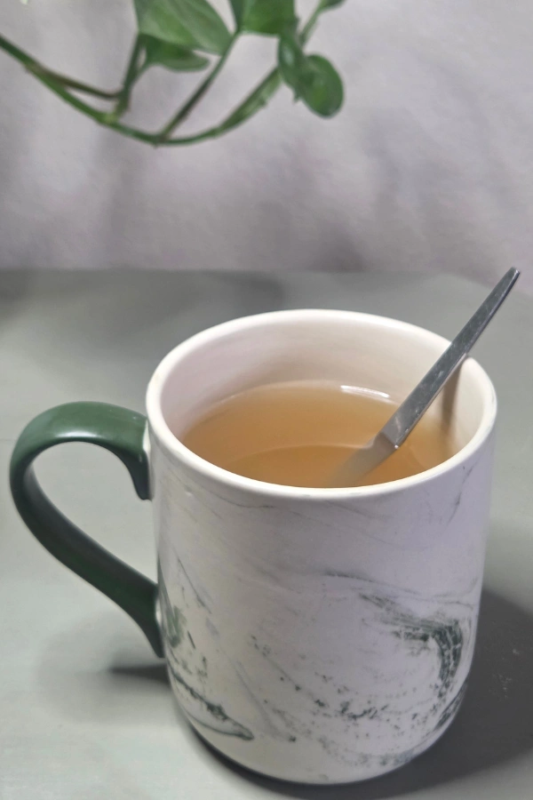 Ginger Tea ready for flu and cold season
