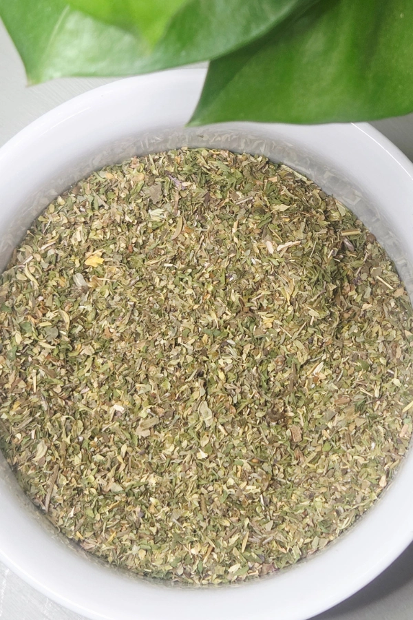 Homemade Italian Seasoning that was made from scratch with natural ingredients